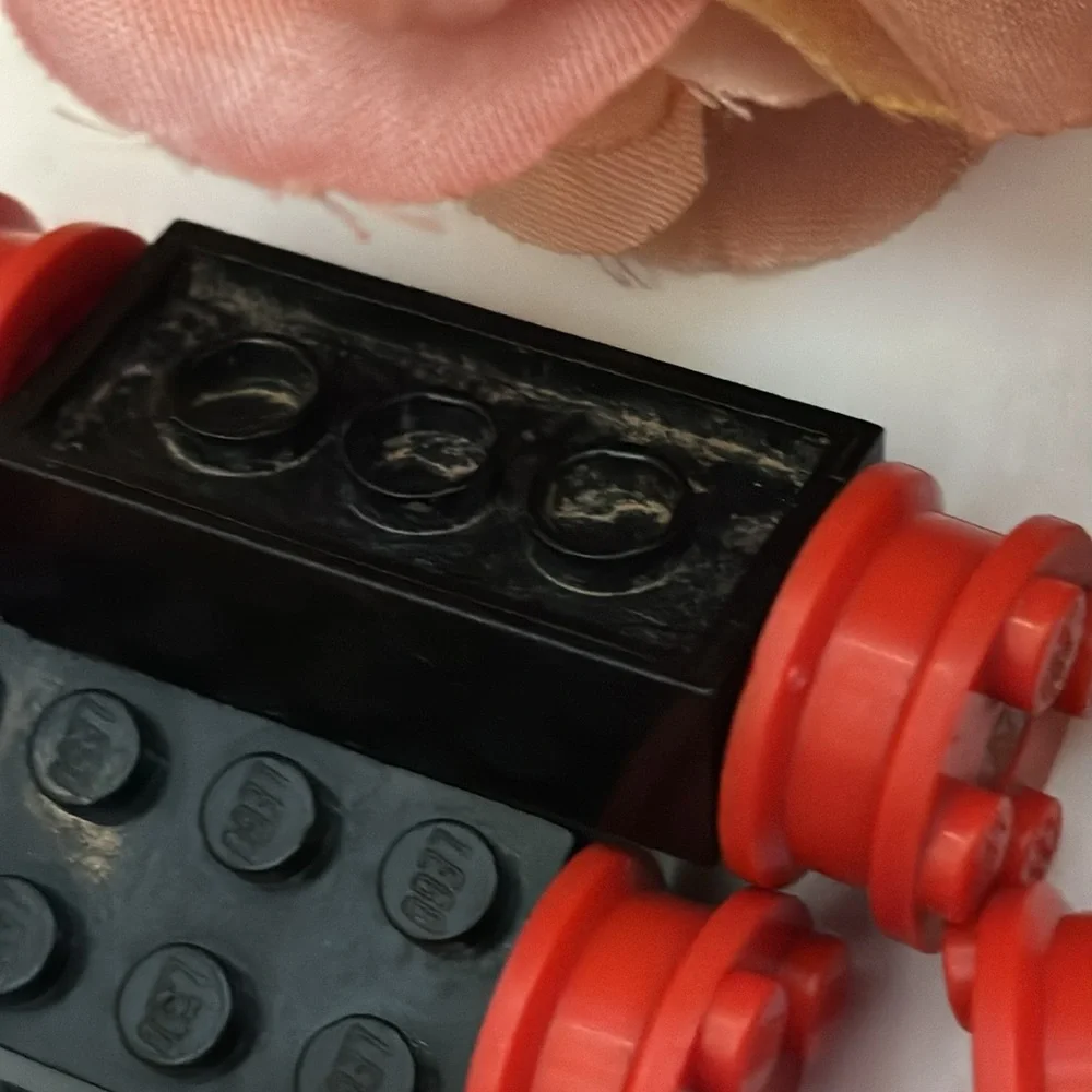 Lego Bricks Axel red wheels 1980s Vintage Lego Wheel Retro Lego car wheels